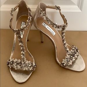 I.N.C. Rosiee T-Strap Embellished Sandals Size 6